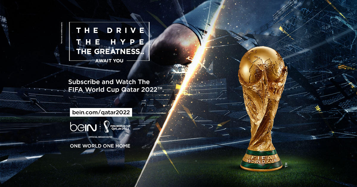 Subscribe and Watch the FIFA World Cup Qatar 2022 exclusively on beIN